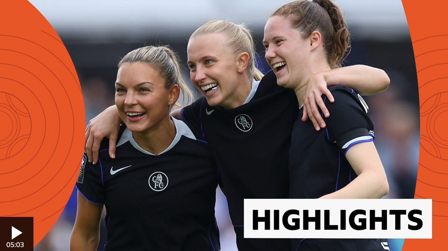 女子超級聯賽西漢姆聯0-4切爾西