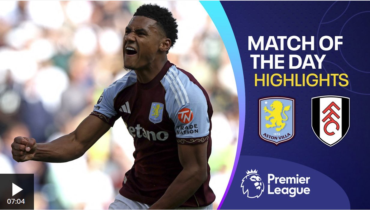 維拉戰勝富勒姆，結束開局不勝