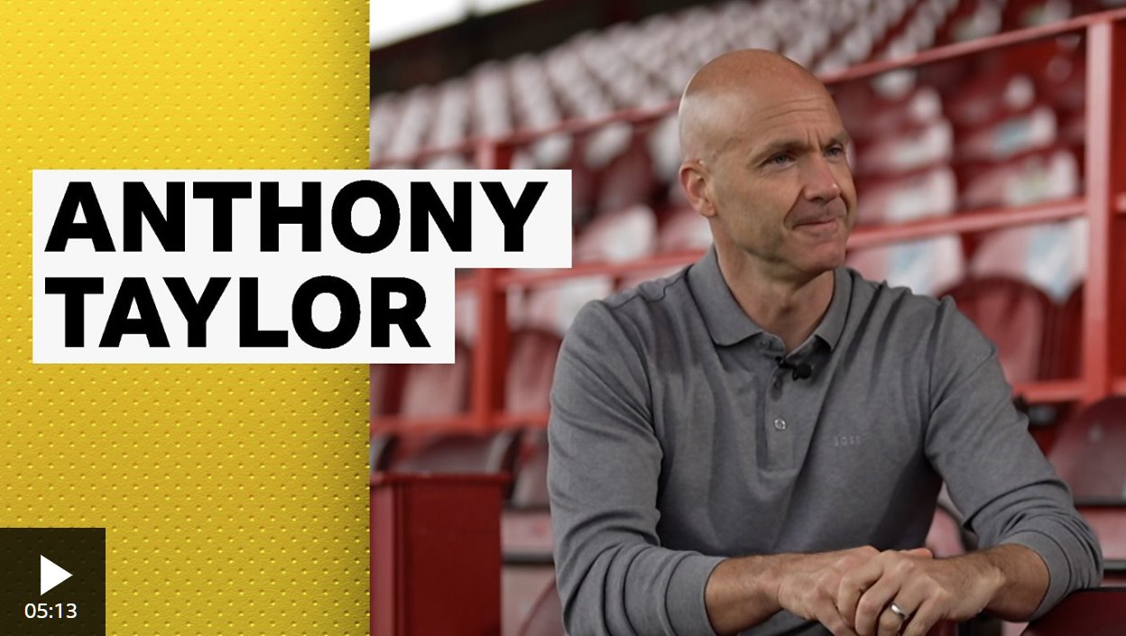 我的家人不再觀看比賽-安東尼·泰勒