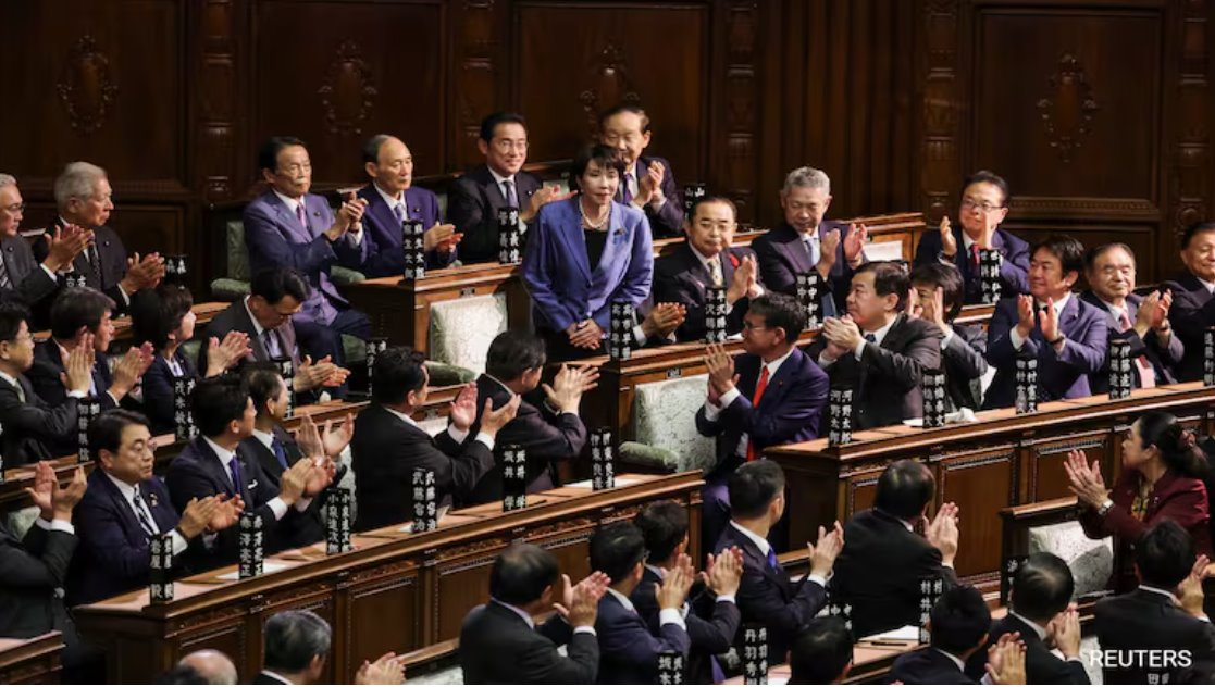 日本首位女首相高市早苗內閣僅任命兩名女性