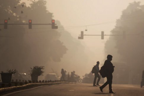 印度首都德里污染嚴重 24小時內開出9000張罰單