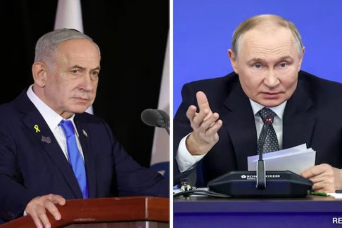 內塔尼亞胡與普京討論中東問題
