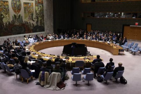 聯(lián)合國(guó)安理會(huì)通過美國(guó)關(guān)于加沙和平計(jì)劃的決議