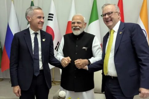 莫迪宣布與澳大利亞和加拿大建立新的三邊伙伴關系