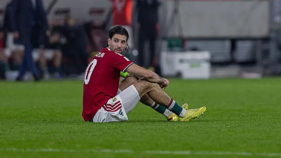 匈牙利隊在周日與愛爾蘭隊的比賽中，經過加時賽的激烈角逐，最終以2-3惜敗，無緣附加賽資格。