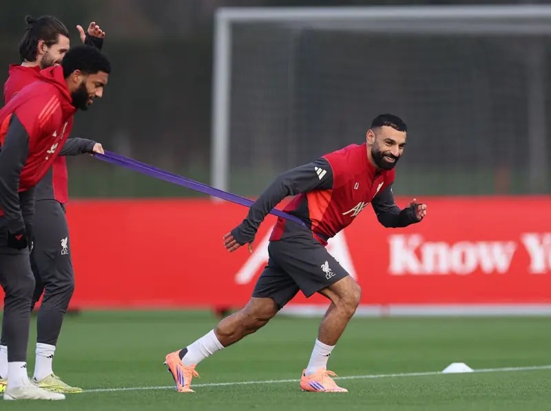 利物浦和布萊頓的比賽薩拉赫可能缺席