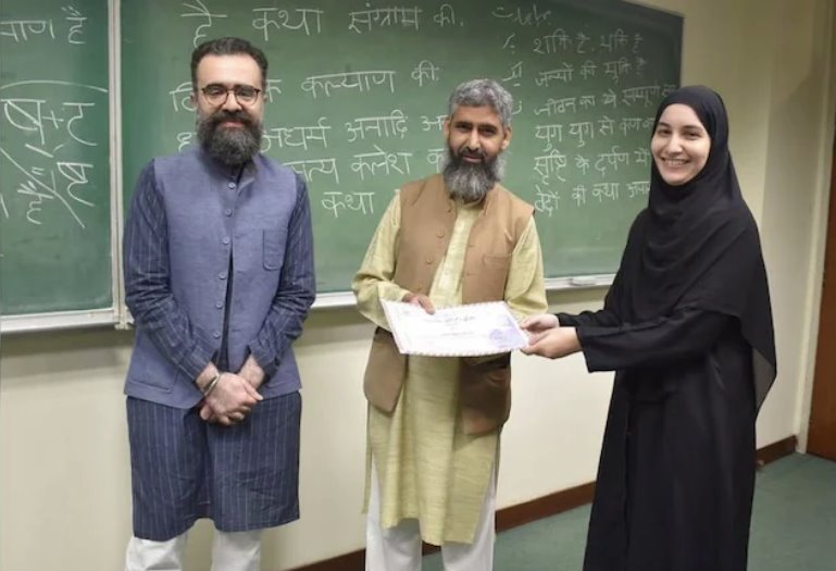 Ali Usman Qasmi 博士(左)和 Shahid Rasheed 博士(右)