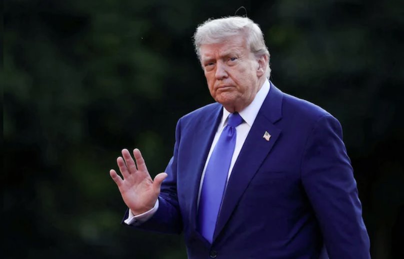 特朗普指出，兩位領(lǐng)導(dǎo)人同意回歸去年10月簽署的&ldquo;原始和平協(xié)議&rdquo;